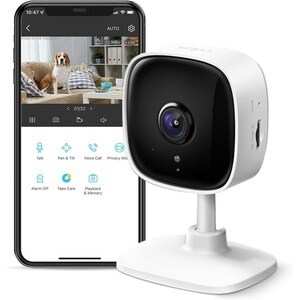 Tapo C100 2 Megapixel HD Network Camera - White - 9.14 m - H.264 - 1920 x 1080 Fixed Lens - Google Assistant, Alexa Supported