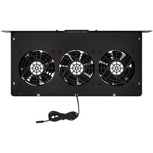 Tripp Lite series 1U Blanking Panel with Temperature Sensor and High-Performance Fans - 3 Fan - 1U - 19" (482.60 mm)