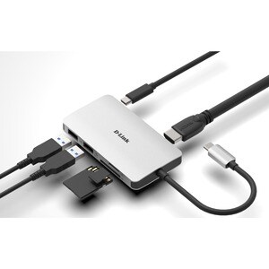 D-Link DUB-M610 USB Type C Docking Station for Notebook - 100 W - 2 x USB 3.0 - USB Type-C - HDMI - Wired