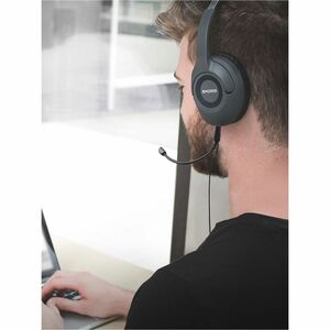 Koss SB42 USB Communication Headset - Stereo - USB, USB Type A - Wired - 20 Hz - 20 kHz - On-ear, Over-the-ear - Binaural 