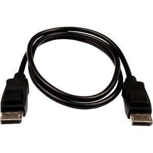 Câble A/V V7 V7DPPRO-1M-BLK - 1,01 m DisplayPort - Cable for Périphérique audio/vidéo, PC, Moniteur, Projecteur - 1er bout