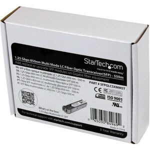 CISCO COMPATIBLE GIGABIT FIBER SFP TRANSCEIVER MODULE MM LC 550M MINI-GBIC MODULE - 850NM 1000BASE-SX MULTIMODE SFP FIBER 
