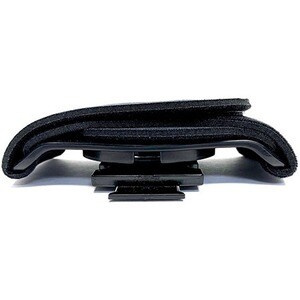 OtterBox Hand Strap uniVERSE Series Module - Adjustable - 2.38" (60.45 mm) Height x 6.70" (170.18 mm) Width - Black - Neop
