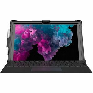Extreme Shell for Microsoft Surface Pro 5/6/7 12.3" Open Kickstand Design (Black) - For Microsoft Surface Pro (5th Gen), S