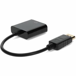 AddOn 57Y4393-AO 20 cm DisplayPort/VGA Video Cable - Cable for Monitor, Audio/Video Device - First End: DisplayPort Digita