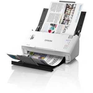 Epson WorkForce DS-410 Sheetfed Scanner - 600 x 600 dpi Optical - 48-bit Color - 16-bit Grayscale - 26 ppm (Mono) - 26 ppm