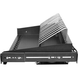 Digitus Shelf - 483 mm Width x 340 mm Depth x 175 mm Height - Steel - Black - 1Piece