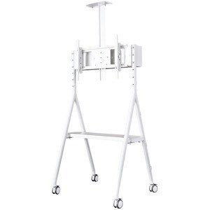 Neomounts Neomounts Pro NS-M1500WHITE Height Adjustable Display Stand - Up to 65" (165.10 cm) Screen Support - 50 kg Load 