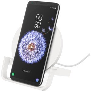 Belkin BoostCharge Wireless Charging Stand 10W - 5 V DC Input - Input connectors: USB