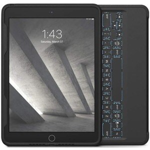 ZAGG Rugged Book Rugged Keyboard/Cover Case (Book Fold) for 10.2" (259.08 mm) to 10.5" (266.70 mm) Apple iPad Pro, iPad (7