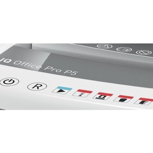 Leitz IQ Office Pro Paper Shredder - Continuous Shredder - Micro Cut - 17 Per Pass - for shredding Staples, Paper Clip - 2