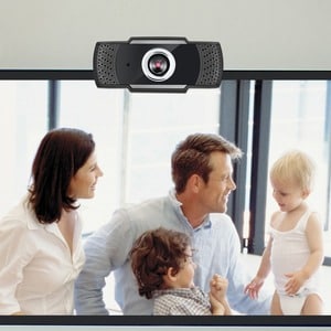 Adesso CyberTrack H4 1080P USB Webcam - 2.1 Megapixel - 30 fps - Manual Focus-Tripod Mount - 1920 x 1080 Video - Works wit