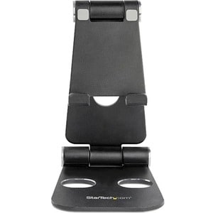 StarTech.com Phone and Tablet Stand - Foldable Universal Mobile Device Holder - Smartphones/Tablets - Adjustable Cell Phon