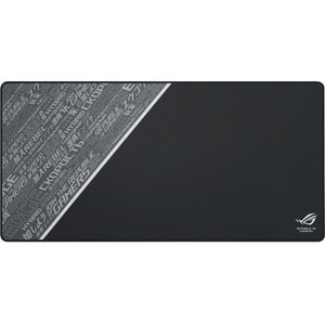 Tapis de souris de jeu Asus ROG Sheath - x 900 mm x 440 mm Dimension - Noir, Gris - Caoutchouc - Antidérapante, Anti-effil