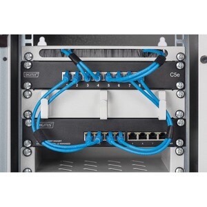 Digitus 8-Port Gigabit Switch, 10 Zoll, Managed. Switch-Typ: Managed, Switch-Ebene: L2+. Basic Switching RJ-45 Ethernet Po