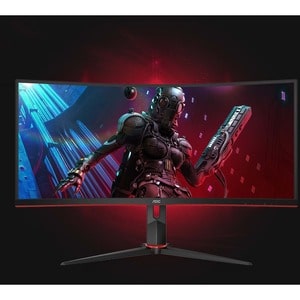 AOC C27G2ZU 27" Class Full HD Ecrã curvo Monitor LCD para gaming - 16:9 - 68,6 cm (27") Viewable - Alinhamento vertical (V