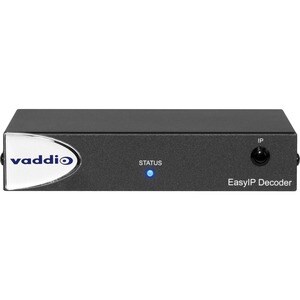 Vaddio EasyIP 10 Base Kit - Includes EasyIP PTZ Camera, EasyIP Decoder, and Luxul Network Switch - Black