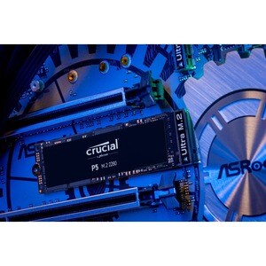 SSD Crucial P5 CT1000P5SSD8 - M.2 2280 Interne - 1 To - PCI Express NVMe (PCI Express NVMe 3.0) - 600 To TBW - 3400 Mo/s T