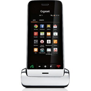 Gigaset SL930A DECT/Wi-Fi Cordless Phone - Piano Black - Cordless - Corded - 300 m Range - 1 x Phone Line - 1 x Handset - 