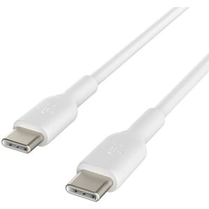 Belkin BOOST↑CHARGE 2 m USB-C Data Transfer Cable for iPad mini, Smartphone - 1 / Pack - First End: 1 x USB Type C - Male 