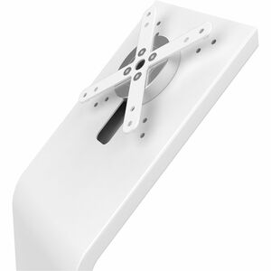 CTA Digital Premium Large Locking Floor Stand Kiosk (White) - Up to 12.90" Screen Support - 50" Height x 14.70" Width x 16