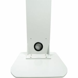 CTA Digital Premium Small Locking Floor Stand Kiosk (White) - Up to 8" Screen Support - 50" Height x 13.50" Width x 16" De