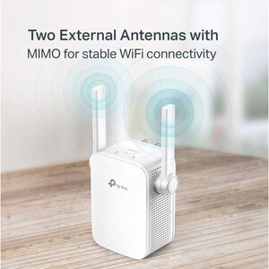 TP-Link RE105 - IEEE 802.11n 300 Mbit/s Wireless Range Extender - Signal Booster for Home - Single Band - Internet Booster