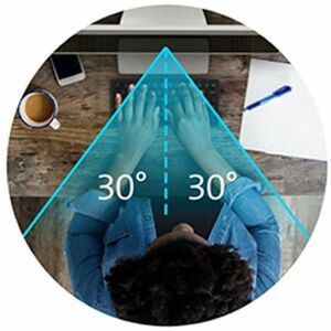 Filtre de confidentialité pour écran Kensington MagPro 2H Anti-éblouissement Noir - Conforme aux normes TAA - Pour 60,5 cm