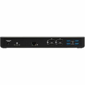 Tripp Lite by Eaton USB-C Dock, Dual Display - 5K 60 Hz DP, 4K 60 Hz HDMI, USB 3.x (5Gbps), USB-A/C Hub, GbE, 85W PD Charg