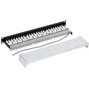 24-Port Cat6a Shielded Patch Panel