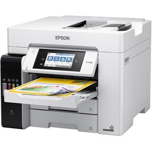Epson ET-5880 Wireless EcoTank Inkjet Multifunction Printer - Colour - Copier/Fax/Printer/Scanner - 32 ppm Mono/32 ppm Col