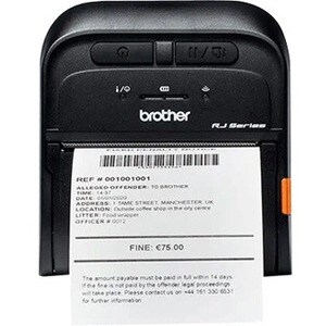 Brother RJ-3035B Mobil Direkthermodrucker - Monochrom - Tragbar - Etiketten-/Quittungsdruck - USB - Bluetooth - Near Field