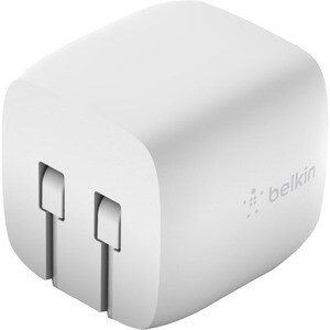 Belkin BoostCharge 30W USB-C GaN Wall Charger (USB-C Cable included) - Power Adapter - White