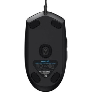 Logitech G203 Gaming-Maus - USB - Optisch - 6 Taste(n) - Schwarz - Kabel - 8000 dpi Auflösung - Scroll-Rad