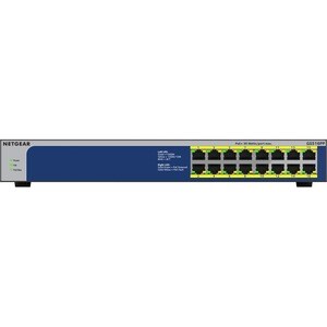 Conmutador Ethernet Netgear  GS516PP 16 - 2 Capa compatible - 316,10 W Power Consumption - 260 W Budget PoE - Par trenzado