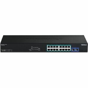 TRENDnet TPE-BG182g 18 Anschlüsse Ethernet-Switch - Gigabit-Ethernet - 1000Base-T, 1000Base-X - TAA-konform - 2 Unterstütz