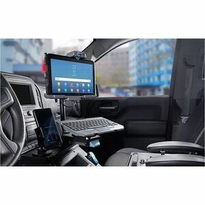 Gamber-Johnson Pogo Pin Rugged Docking Station for Tablet PC, Printer, Scanner - Black - 2 x USB Ports - 2 x USB 2.0 - Doc