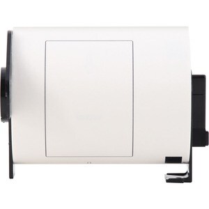 Brother DK Shipping Label - 6 2/5" Width x 4 1/16" Length - Rectangle - Thermal - White - Paper - 180 / Roll - 3 / Roll
