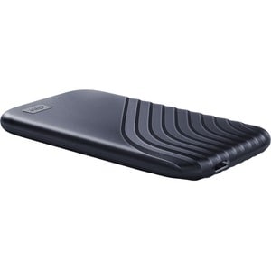 WD My Passport WDBAGF0010BBL-WESN 1 TB Portable Solid State Drive - External - Midnight Blue - Desktop PC Device Supported