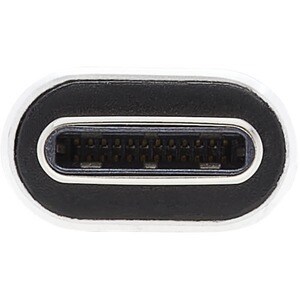 Eaton Tripp Lite Series USB-C to DisplayPort Flat Adapter Cable (M/F), 4K 60 Hz, Thunderbolt 3 Compatible, Black, 5 in. (1