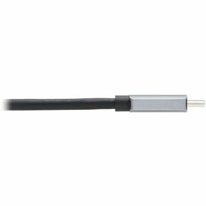 Eaton Tripp Lite Series USB-C to DisplayPort 1.4 Active Adapter Cable (M/M), UHD 8K/30 Hz or 4K/144 Hz, Black/Silver, 3 ft