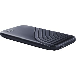 WD My Passport WDBAGF0010BBL-WESN 1 TB Portátil Unidade de estado sólido - Externo - Azul noturno - PC Secretária Device S