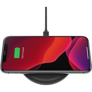 Belkin BoostCharge Wireless Charging Pad 15W - AC Plug