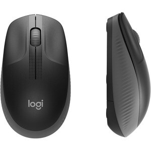 Logitech Wireless Mouse M190 - Full Size Ambidextrous Curve Design, 18-Month Battery with Power Saving Mode, Precise Curso