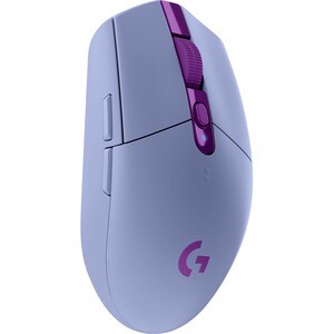 Logitech LIGHTSPEED G305 Gaming Mouse - Wi-Fi - USB - Optical - 6 Button(s) - Lilac - Wireless - 12000 dpi