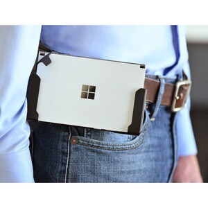 Kensington Carrying Case (Holster) Microsoft Surface Duo Smartphone - Black - Drop Resistant - Polycarbonate/Acrylonitrile