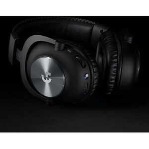 Logitech PRO X Sem fios Headset Estéreo Auscultadores para gaming - Preto - Binaural - Circum-auditivo - 1500 cm - 32 Ohm 
