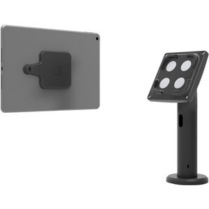 Compulocks Universal Tablet Magnetic Counter Stand with Cable Lock Black - Universal Mounting Options, Snap on\off for Ful
