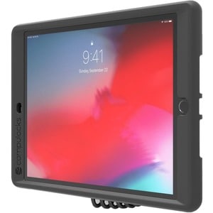Compulocks Universal Tablet Magnetic Wall Mount with Cable Lock Black - Universal Mounting Options, Snap on\off for Full M