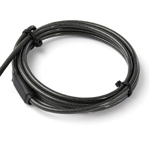 StarTech.com 6.5' (2m) 3-in-1 Universal Laptop Cable Lock - Keyed Security Lock for K-Slot, Nano & Wedge Slot Desktop/Lapt